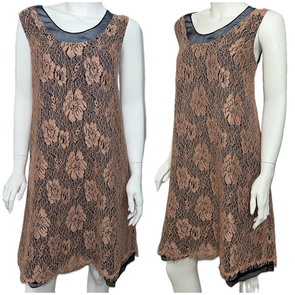 PINK LACE! W/Tags! Carolina Herrera $2290 Runway Flirty Silk Bow A-Line Dress 10 - Picture 6 of 10